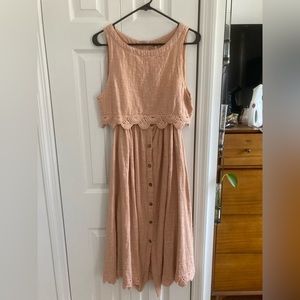 Free People Set - Pink Linen